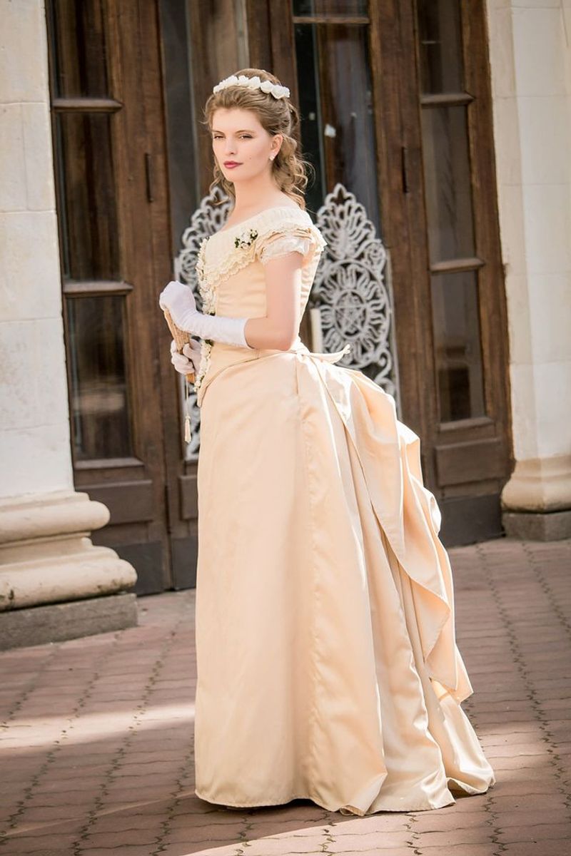 Victorian Bustle Dress