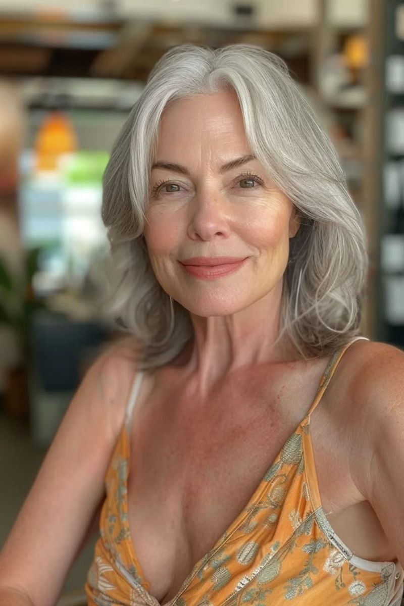 Gray hair must be dyed.