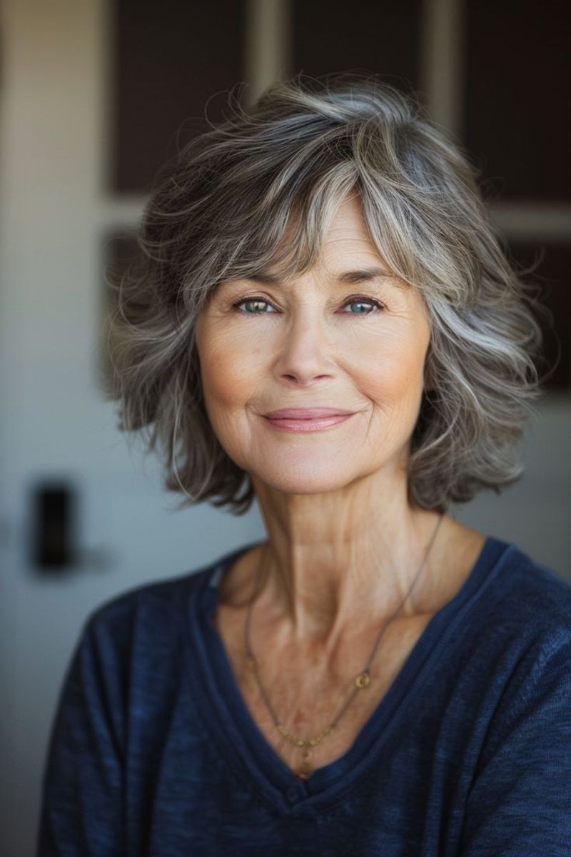 Layered Shoulder-Length Cut