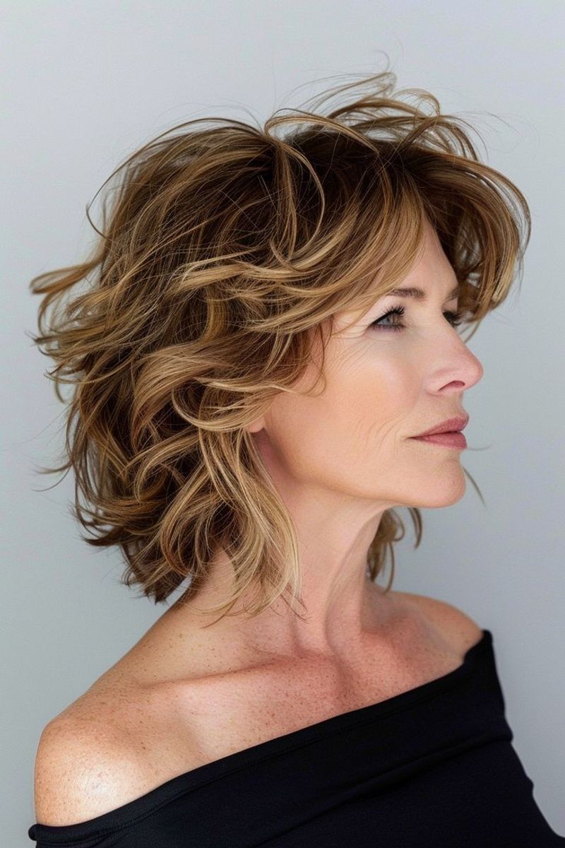 Chic Shag with Feathered Ends