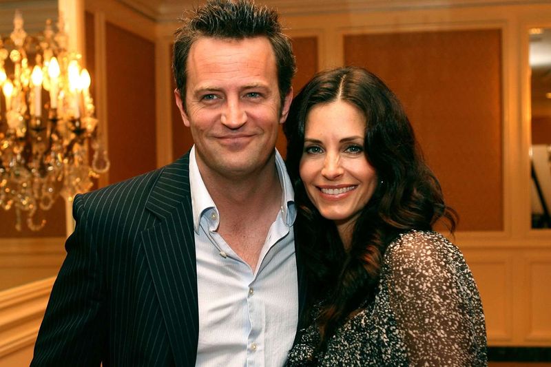 Courteney Cox and Matthew Perry