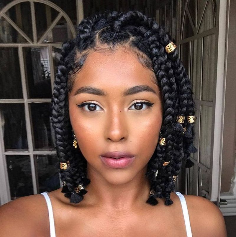 Box Braids Bob