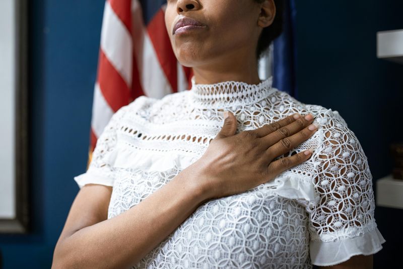 Reciting the Pledge of Allegiance Every Morning