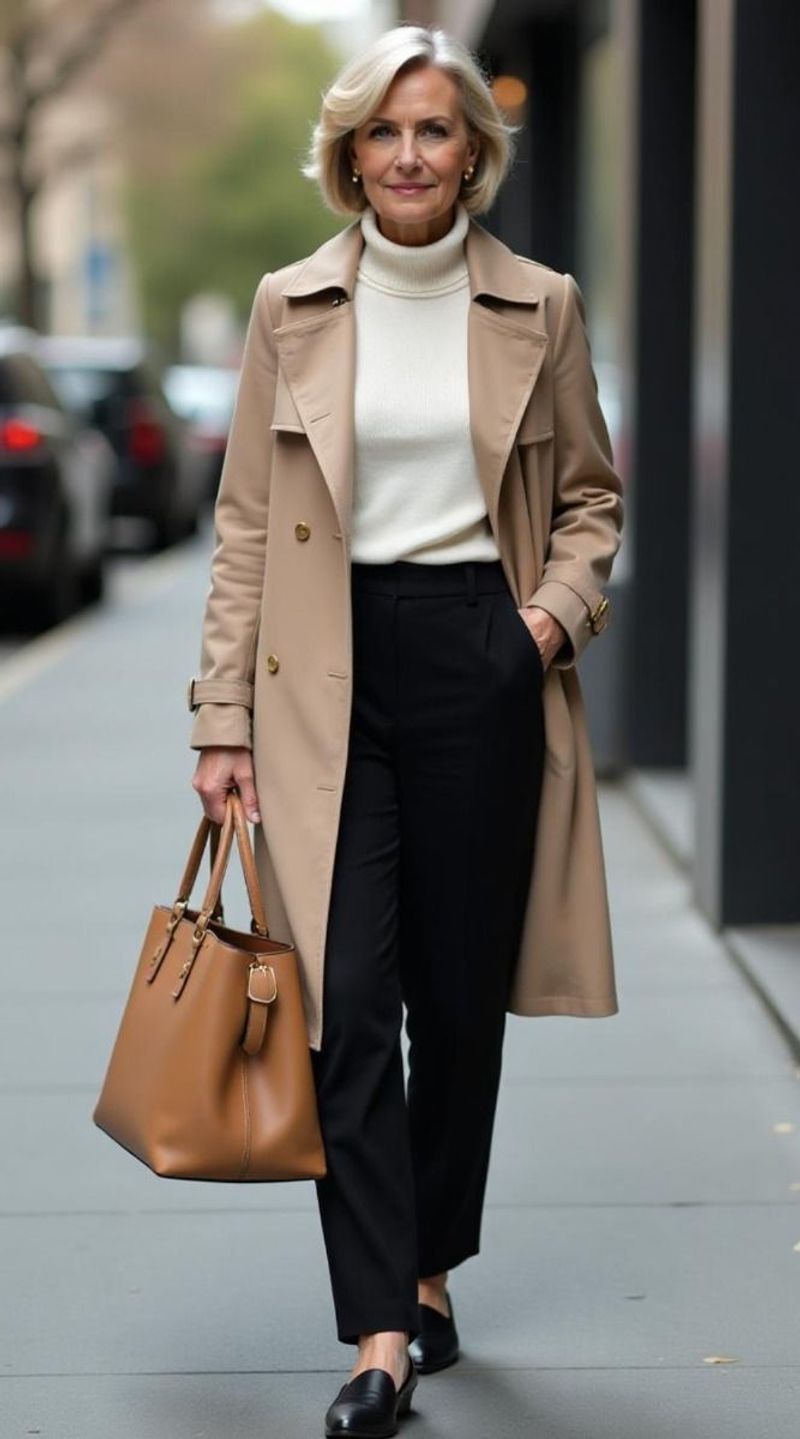 Trench Coat Layering