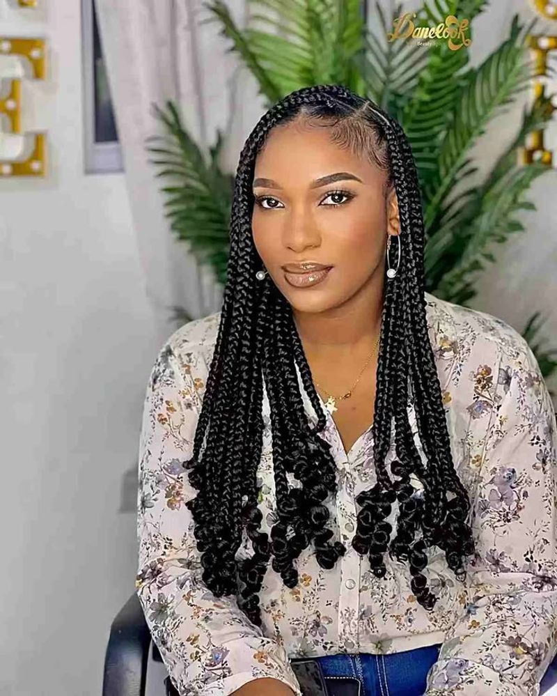 Knotless Box Braids