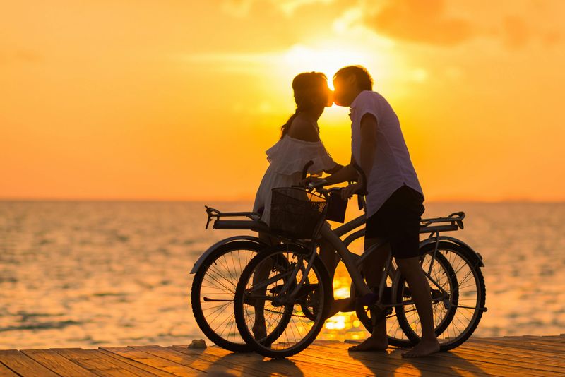 Go on a Sunset Bike Ride