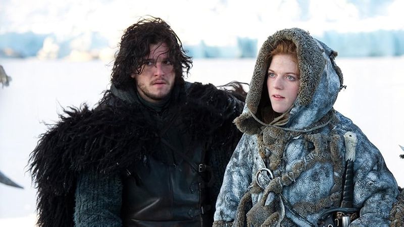 Rose Leslie & Kit Harington — Game of Thrones