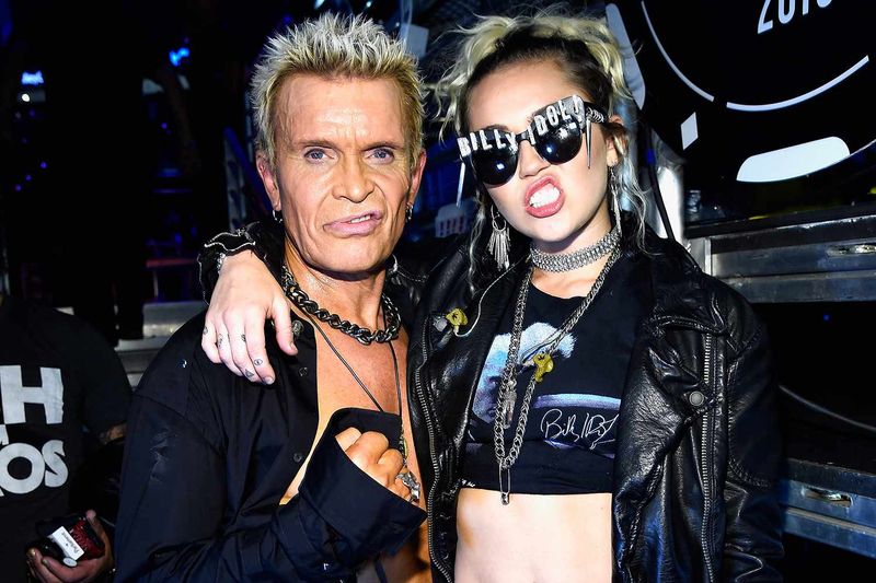 Billy Idol & Miley Cyrus — “Night Crawling” (2020)
