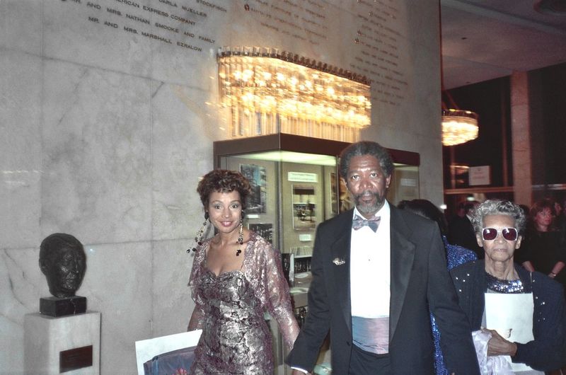 Morgan Freeman and Myrna Colley-Lee