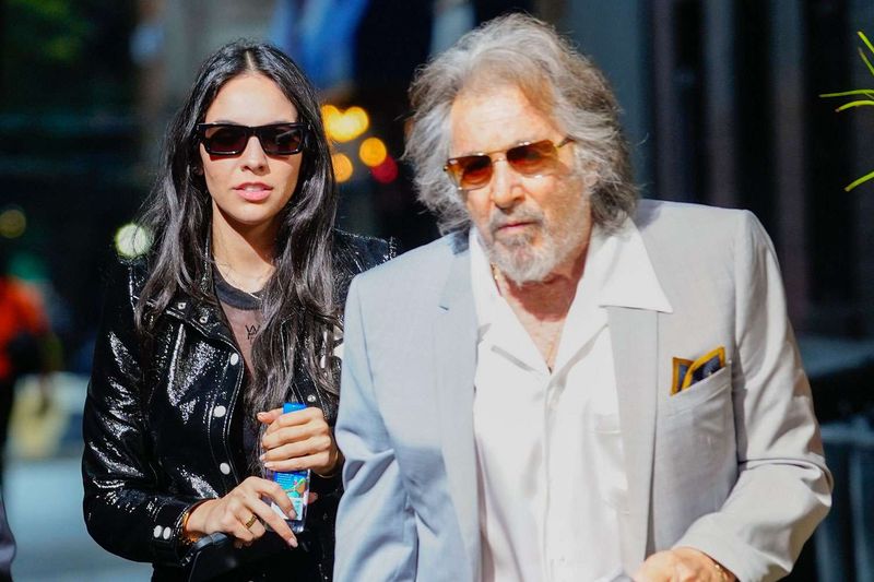 Al Pacino & Noor Alfallah — 54-year age gap