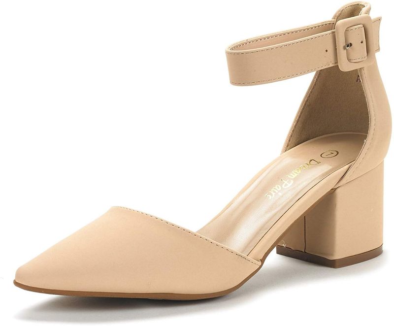 Dream Pairs Annee Low Chunky Heel: Budget-Friendly Bliss