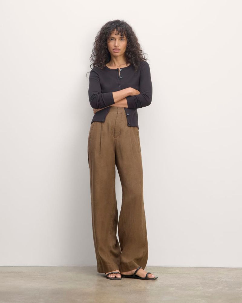 Everlane Wide-Leg Linen Pant