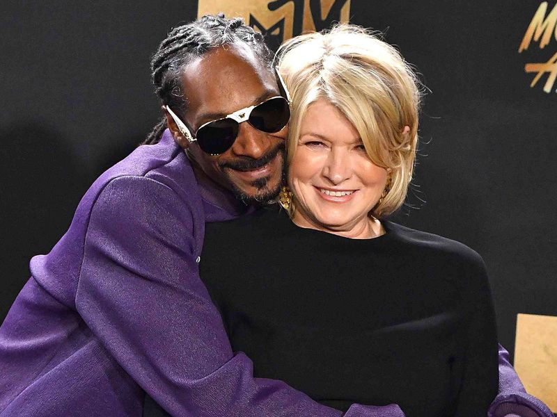 Snoop Dogg and Martha Stewart