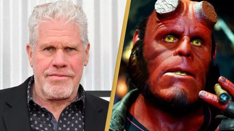 Ron Perlman's Devilish Disguise