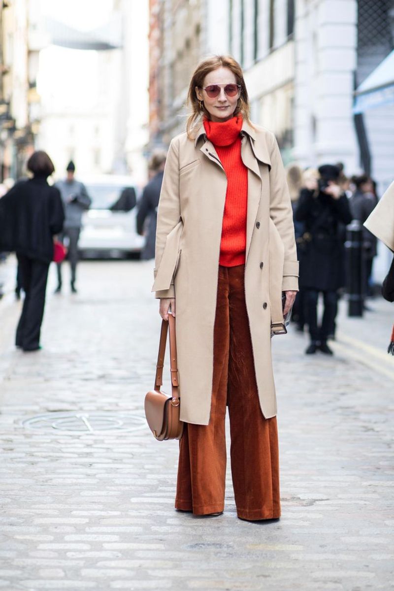 Classic Trench Coat Over Any Outfit