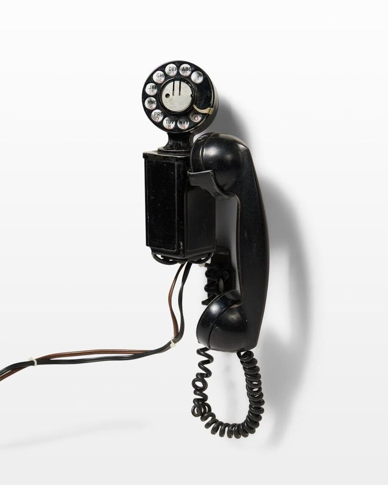 Phones Were Anchored to the Wall