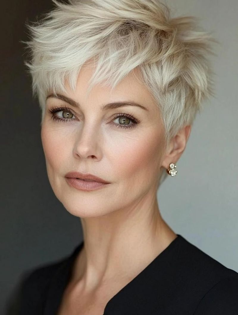 Textured Pixie Cut
