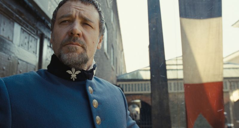 Russell Crowe as Javert in Les Misérables