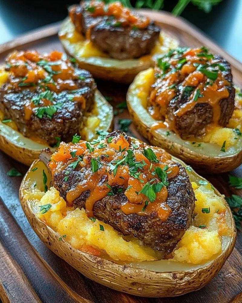 Stuffed Baked Potatoes