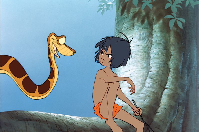 Scarlett Johansson as Kaa in The Jungle Book