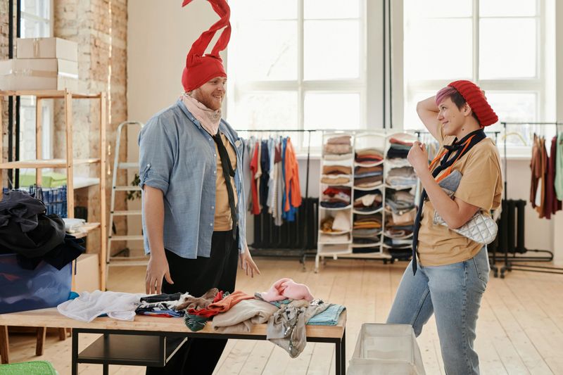 You embrace secondhand shopping 
