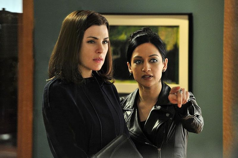 Julianna Margulies & Archie Panjabi — The Good Wife