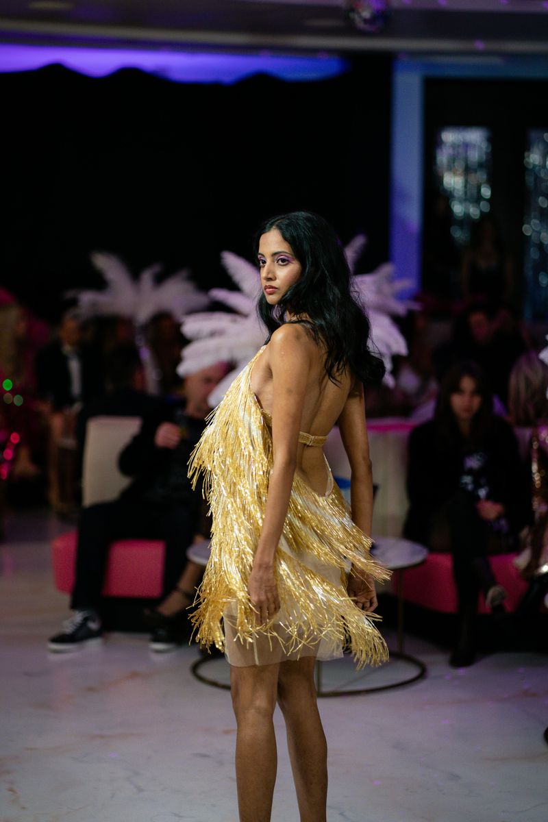 She Feels Comfortable at Social Events Alone