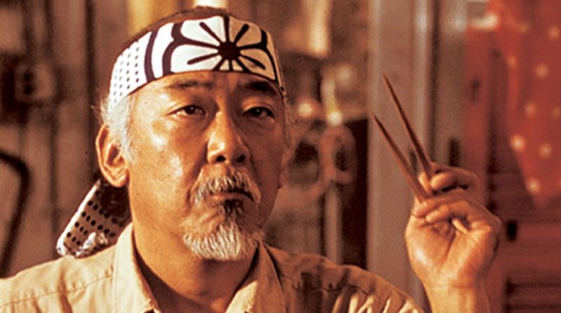 Mr. Miyagi’s “Magical Asian Mentor” Role in The Karate Kid