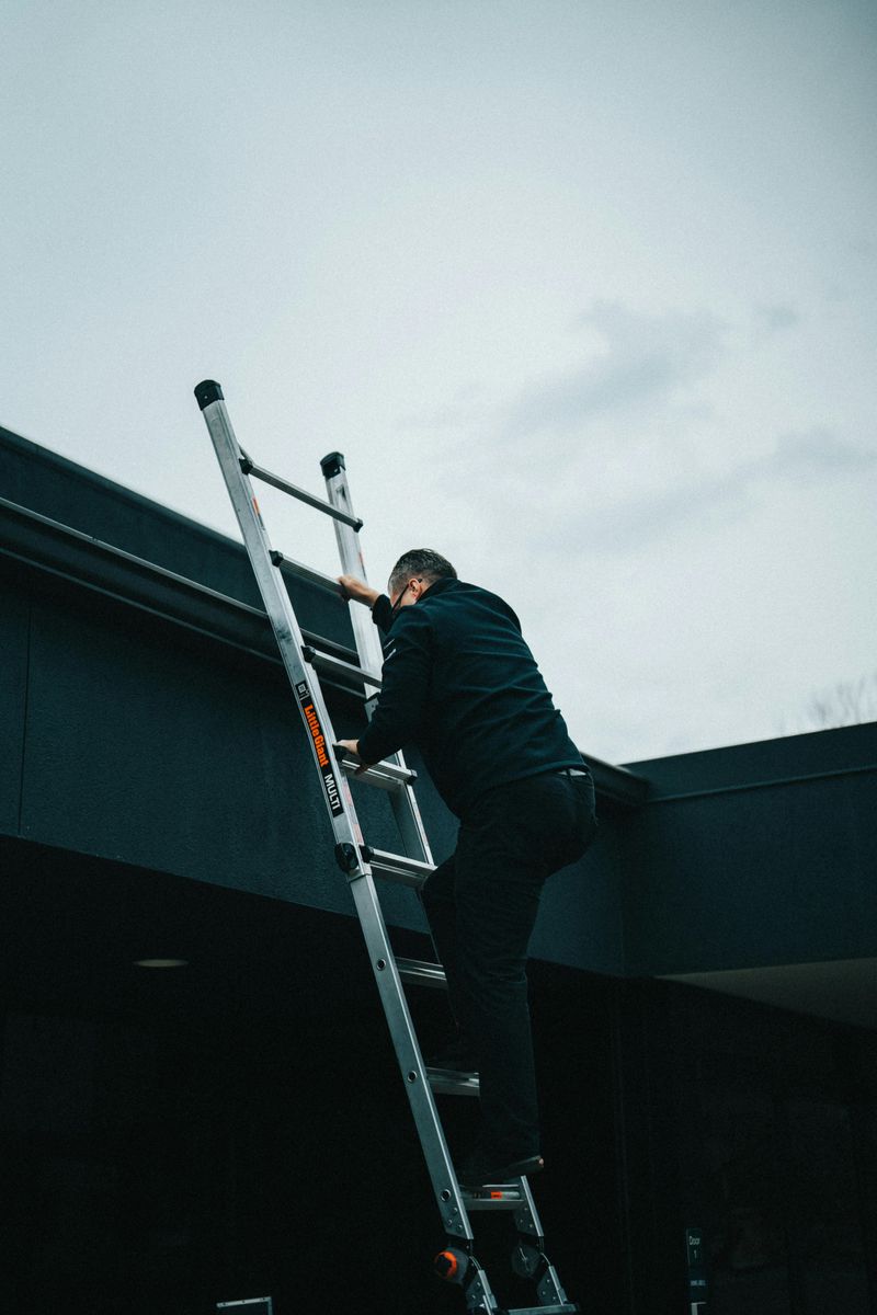 Climbing Ladders or Stepping on High Stools