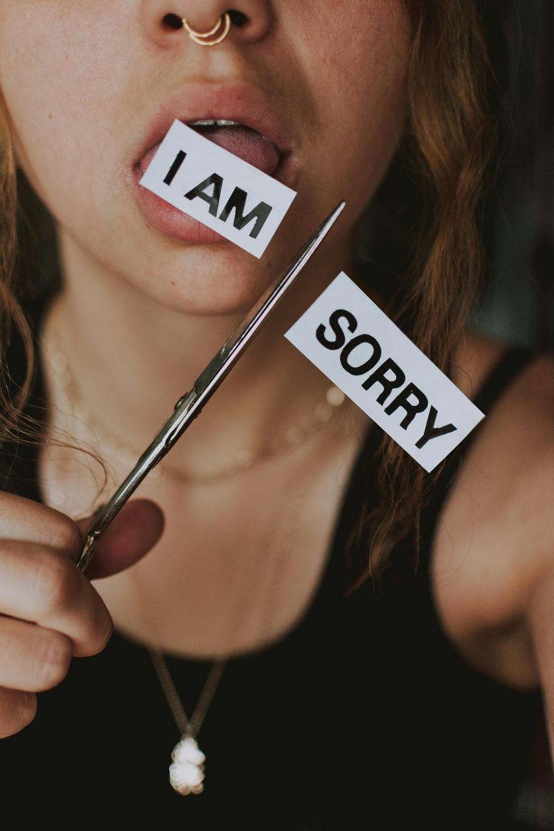 Over-Apologizing