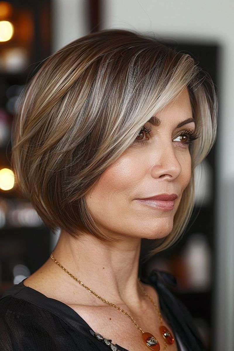 Bob with Subtle Highlights