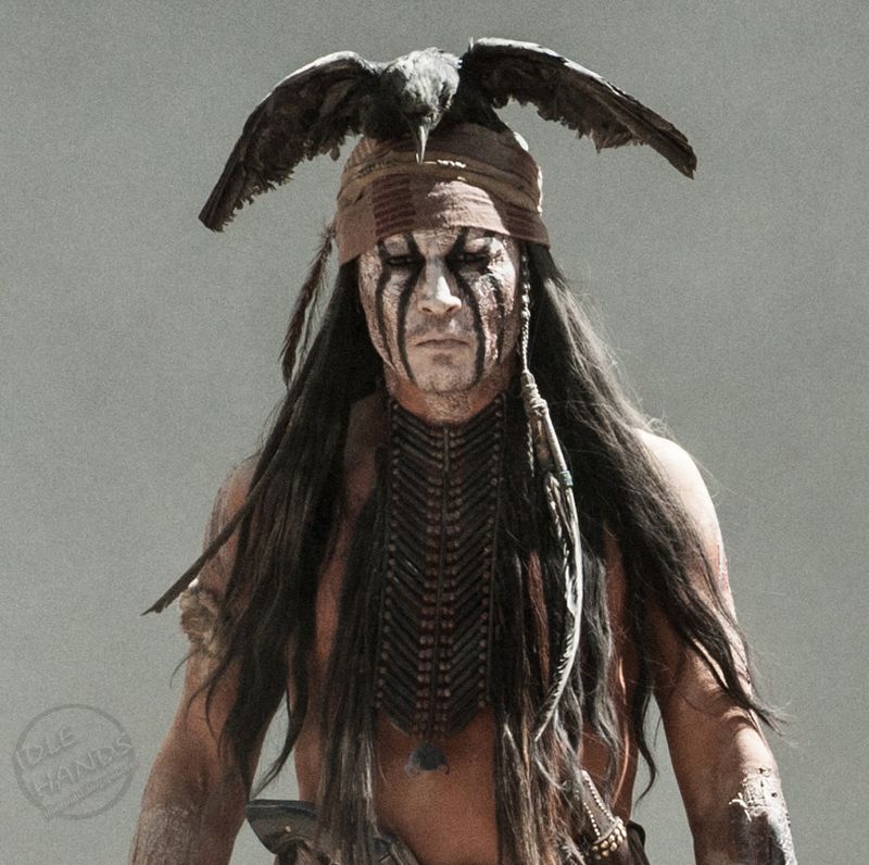 Johnny Depp as Tonto – The Lone Ranger (2013)
