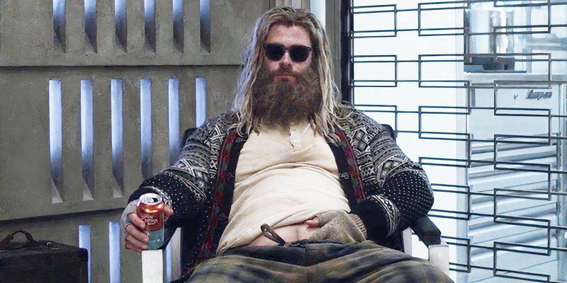 Fat Thor in Endgame