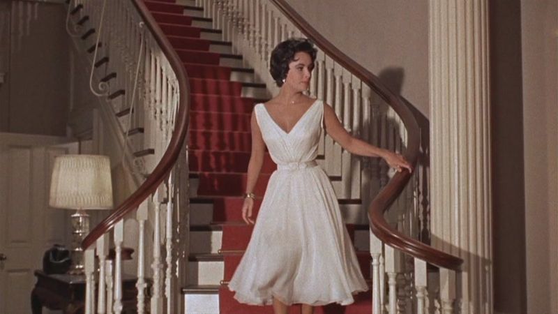 Elizabeth Taylor’s White Slip Dress