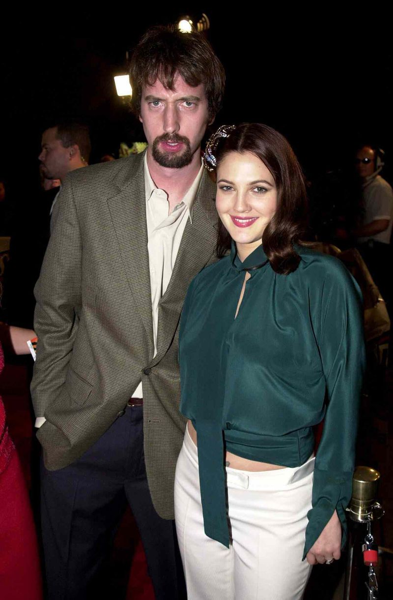 Drew Barrymore & Tom Green – Divorced after 5 months in 2001–02