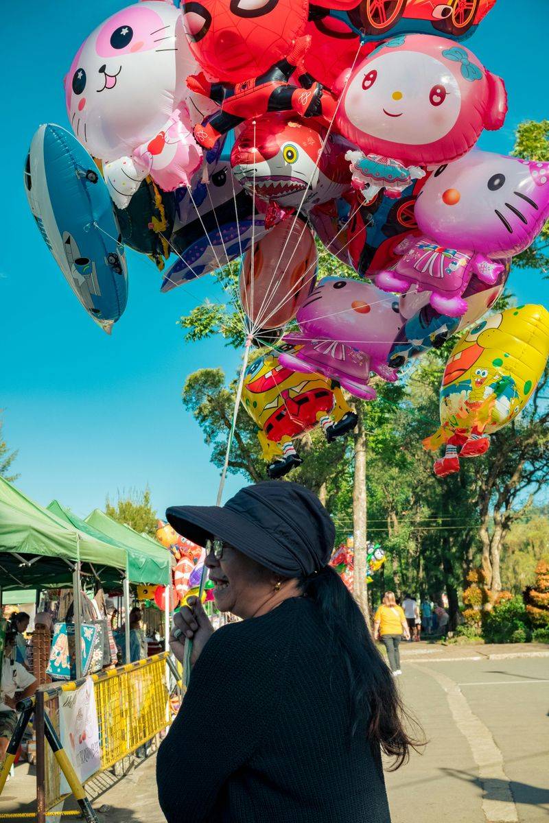 Seeing her happy because of him
