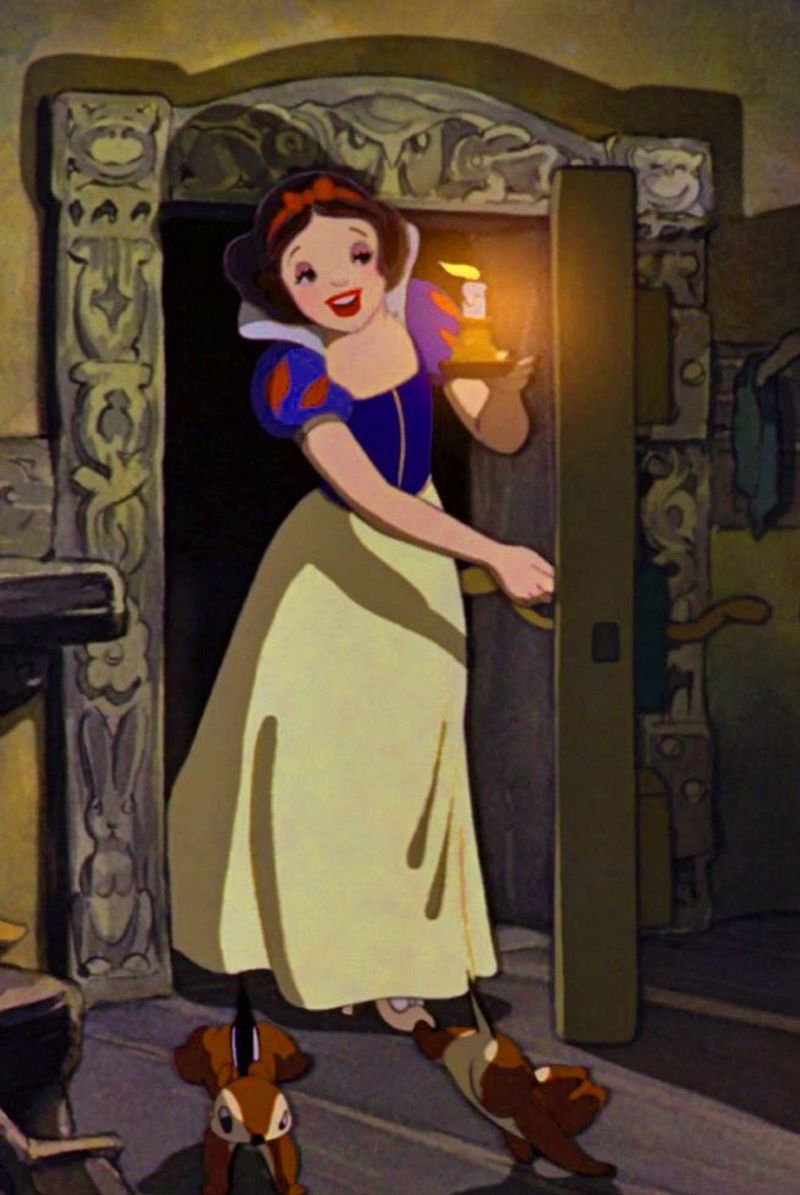 The Reappearing Door in Snow White