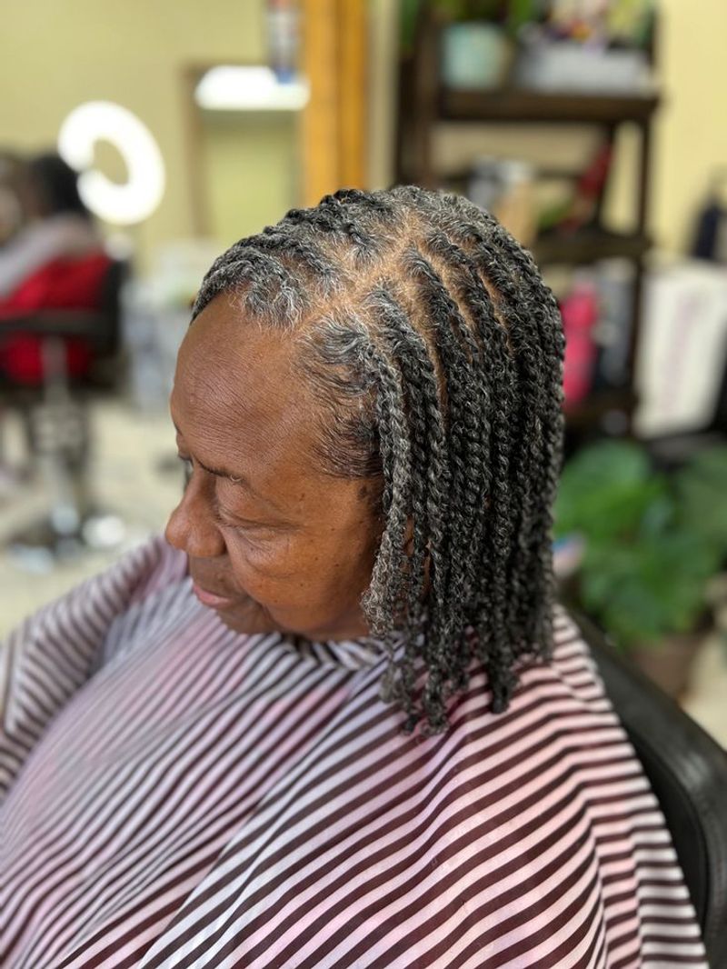 Two-Strand Flat Twists