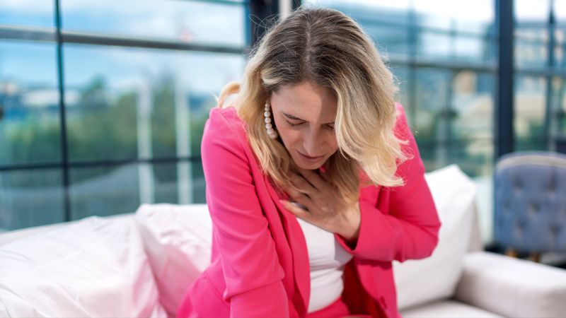 Increased Heart Rate or Chest Pain