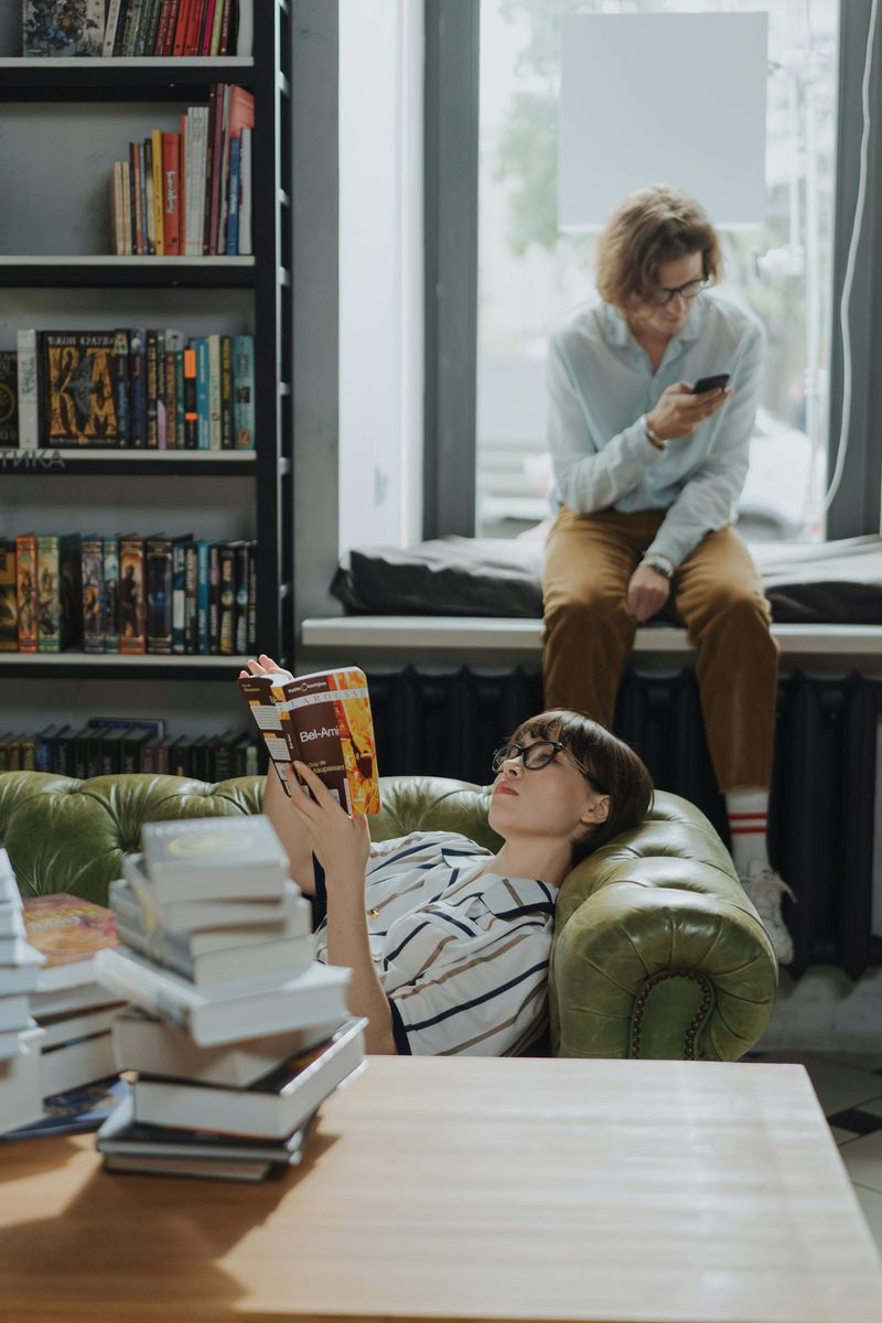 He keeps his phone on lockdown around you.