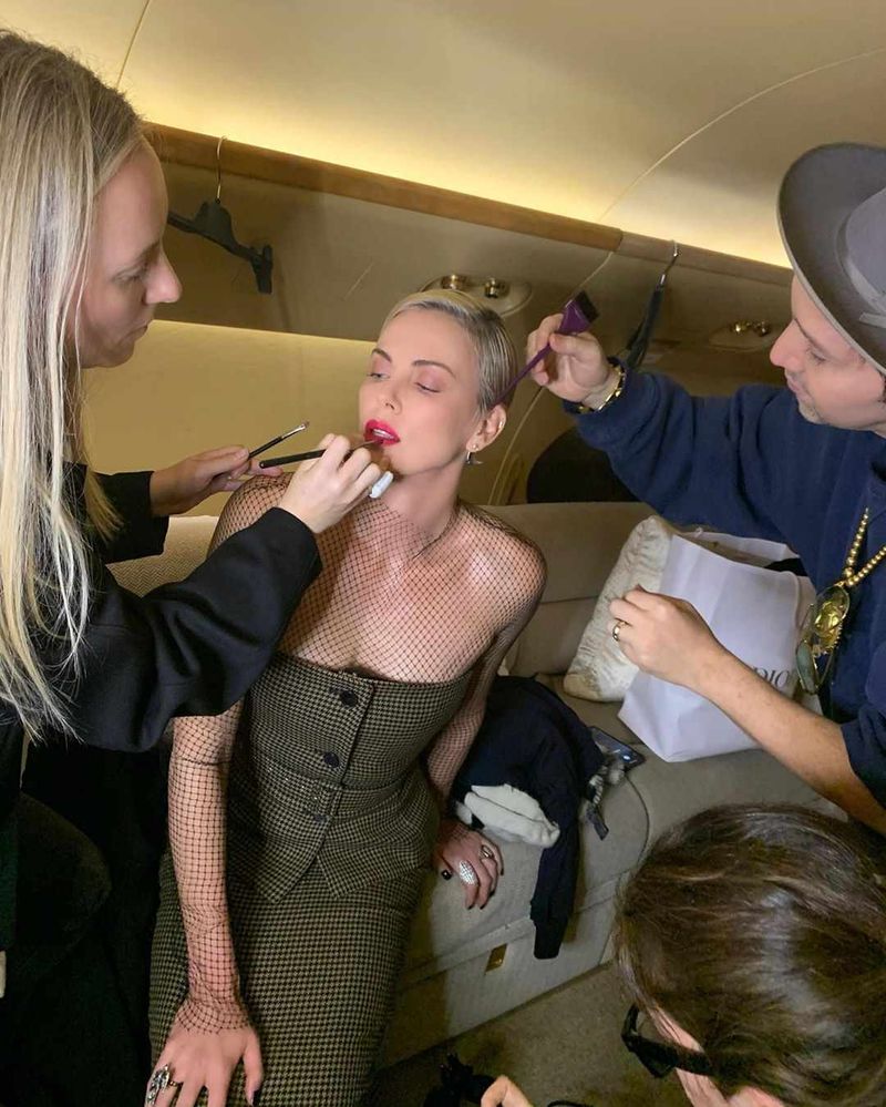 Having a glam squad on standby