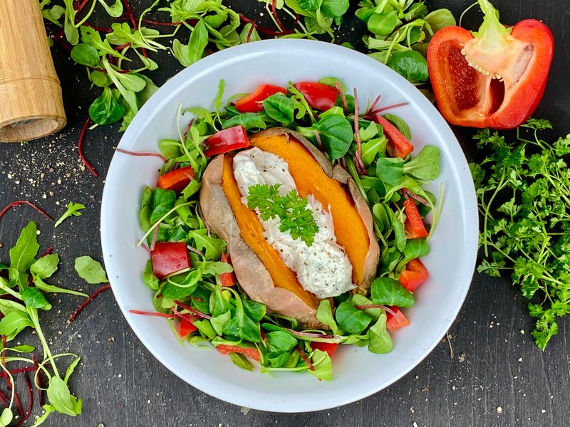 Stuffed Sweet Potato