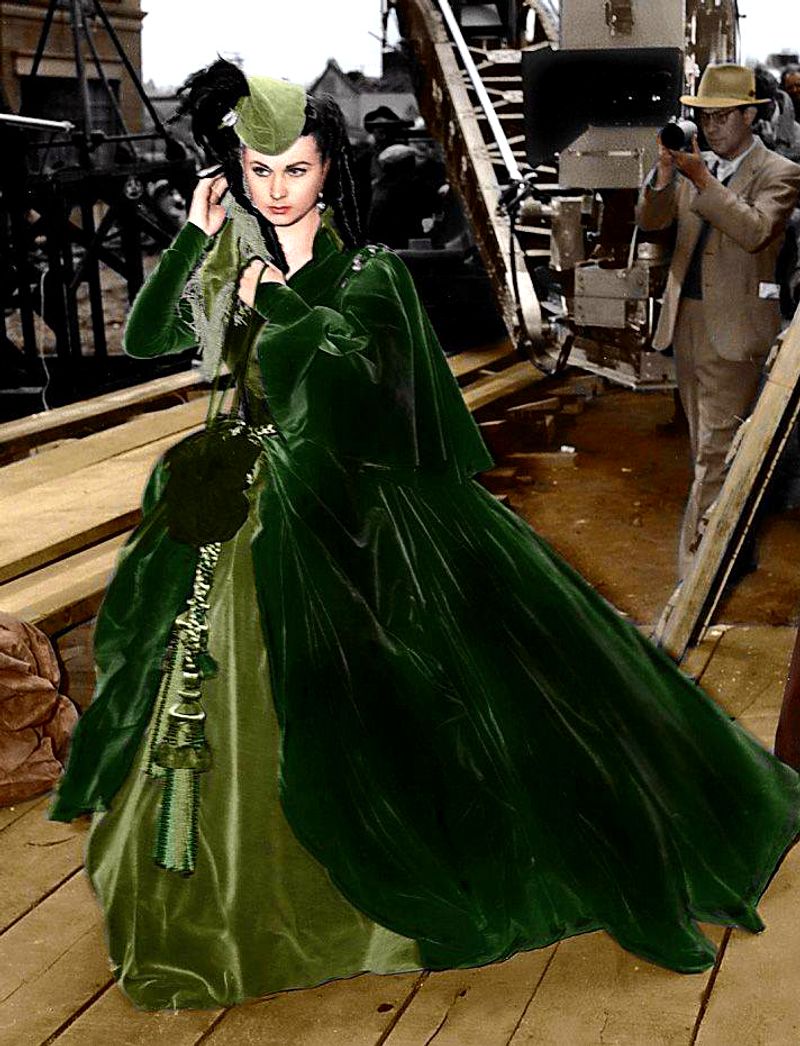 Vivien Leigh’s Curtain Dress