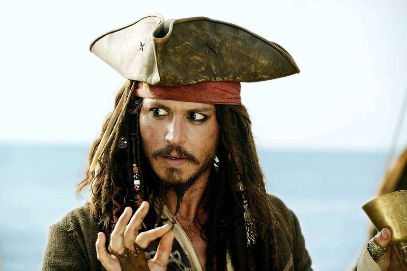 Johnny Depp as Jack Sparrow