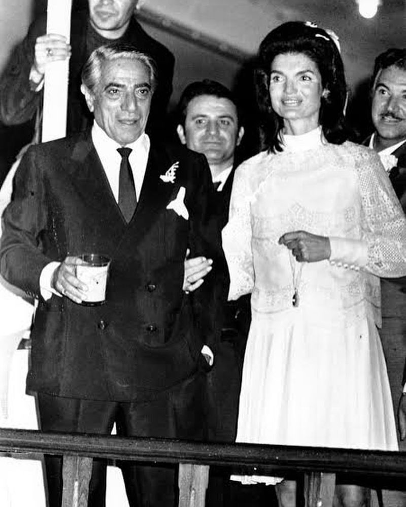 Jackie Kennedy & Aristotle Onassis (1968)