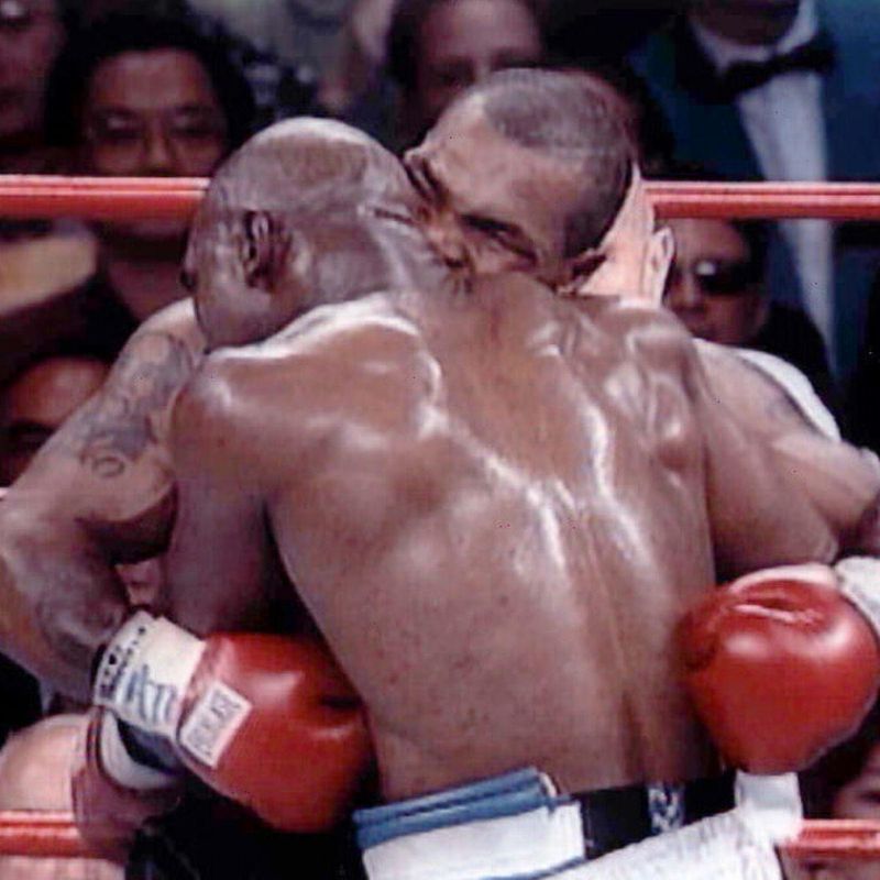 Mike Tyson Bites Evander Holyfield’s Ear (1997)