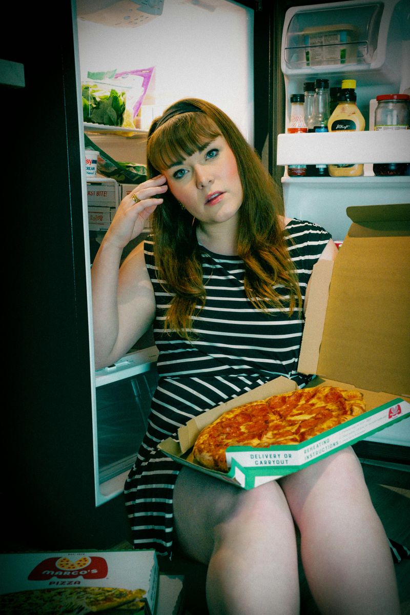 Going to bed too full (or eating heavy, late-night meals)