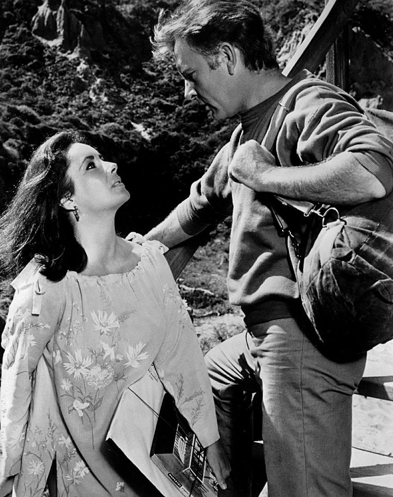 Elizabeth Taylor and Richard Burton