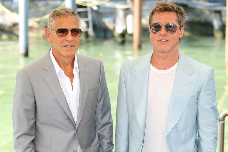 Brad Pitt & George Clooney