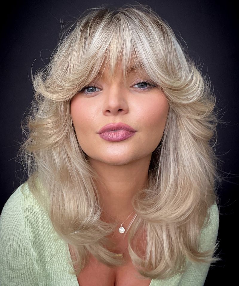 The Farrah Fawcett Flip